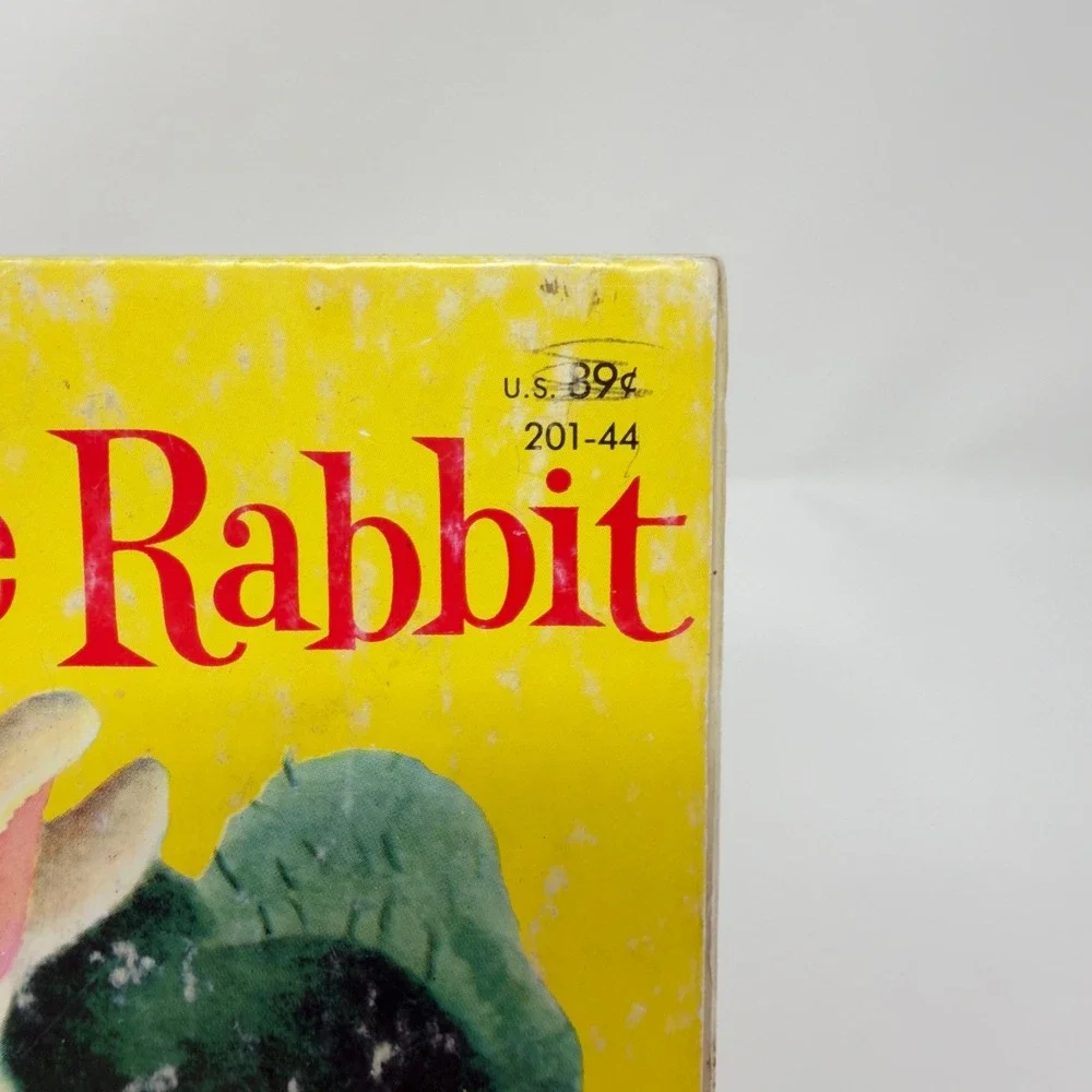 Vintage The Lively Little Rabbit Little Golden Book 1971 Collectable